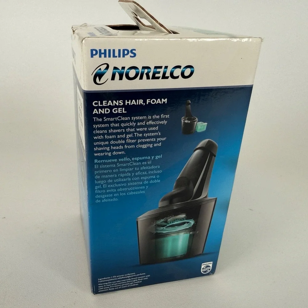 Philips Norelco SmartClean System Cleaning Cartridges 3 Pack JC303/52 Sealed